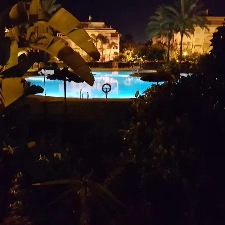 شقة Puerto Banus 2 Rooms, 4 Personas Bajo Con Jardin *