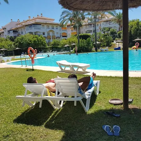아파트 Puerto Banus 2 Rooms, 4 People Personas Ground Floor With Garden, Recommended For Families 마르베야