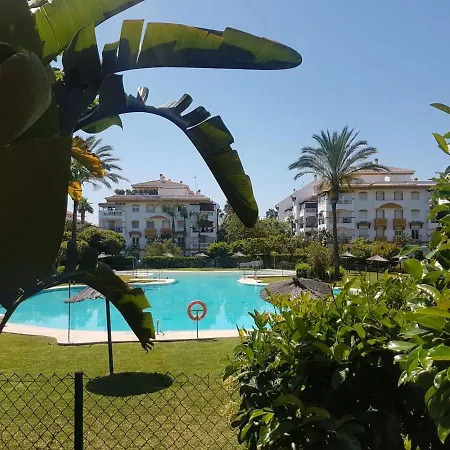 Puerto Banus 2 Rooms, 4 Personas Bajo Con Jardin