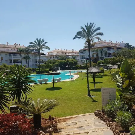 Puerto Banus 2 Rooms, 4 Personas Bajo Con Jardin *
